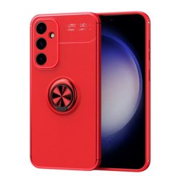 Szilikon telefonvédő (asztali tartó, tartógyűrű, 360°, mágneses) PIROS   Szilikon telefonvédő (asztali tartó, tartógyűrű, 360°, mágneses) PIROS