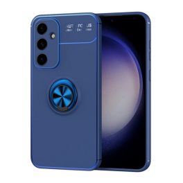 Szilikon telefonvédő (asztali tartó, tartógyűrű, 360°, mágneses) SÖTÉTKÉK   Szilikon telefonvédő (asztali tartó, tartógyűrű, 360°, mágneses) SÖTÉTKÉK