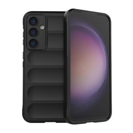 Szilikon telefonvédő (ütésállóság, kameravédő, 3D) FEKETE   Szilikon telefonvédő (ütésállóság, kameravédő, 3D) FEKETE