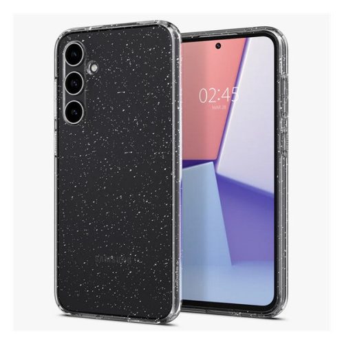 SPIGEN LIQUID CRYSTAL GLITTER szilikon telefonvédő (ütésállóság, légpárnás sarok) ÁTLÁTSZÓ