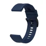 Pótszíj (egyedi méret, 26mm, szilikon, QuickFit csatlakozás) SÖTÉTKÉK