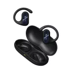 1MORE FIT SE OPEN bluetooth fülhallgató SZTEREO (v5.3, TWS, mikrofon, IPX5, fülre akasztható + töltőtok) FEKETE