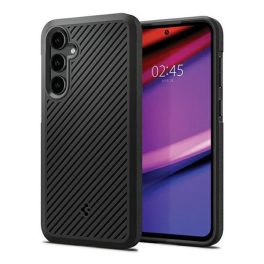   SPIGEN CORE ARMOR szilikon telefonvédő (ütésállóság, kameravédő, csíkos) FEKETE