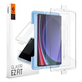   SPIGEN EZ FIT HD képernyővédő üveg (2.5D, tokbarát, ultravékony, 0.2mm, 9H + segédkeret) ÁTLÁTSZÓ