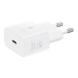 SAMSUNG hálózati töltő Type-C aljzat (25W, GaN, PD gyorstöltő) FEHÉR   SAMSUNG hálózati töltő Type-C aljzat (25W, GaN, PD gyorstöltő) FEHÉR