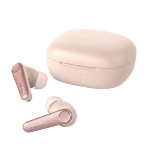 EARFUN AIR PRO 3 bluetooth fülhallgató SZTEREO (v5.3, TWS, mikrofon, aktív zajszűrő, IPX5 vízálló + töltőtok) RÓZSASZÍN