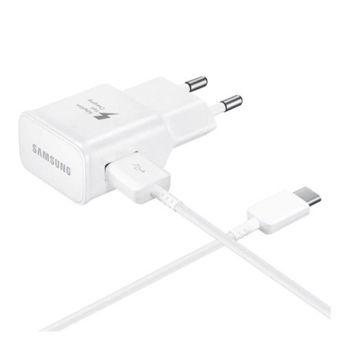 SAMSUNG hálózati töltő USB aljzat (10W + EP-DW767JWE microUSB, 100cm kábel) FEHÉR