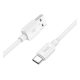 HOCO X96 adatkábel (USB - Type-C, 27W, gyorstöltő, 100cm) FEHÉR