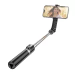 HOCO K20 szelfibot (univerzális, tripod állvány, állítható, bluetooth távkioldó, 98cm, 4.5-7.0" méret) FEKETE