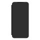 Designed for SAMSUNG tok álló (FLIP, oldalra nyíló, kártyazseb) FEKETE