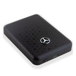   MERCEDES-BENZ vésztöltő Type-C aljzat (5000mAh, 15W, mágneses) FEKETE