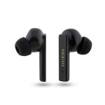 GUESS PRINTED LOGO bluetooth fülhallgató SZTEREO (v5.1, TWS, mikrofon + töltőtok) FEKETE