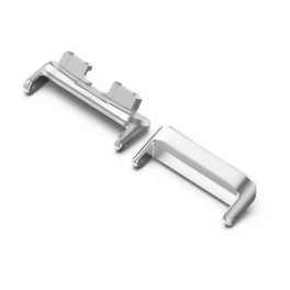 Óraszíj csatlakozó adapter (egyedi méret, 1 pár, átalakító, fém, 16mm) EZÜST   Óraszíj csatlakozó adapter (egyedi méret, 1 pár, átalakító, fém, 16mm) EZÜST