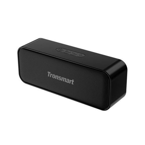 TRONSMART T2 MINI 2023 bluetooth hordozható hangszóró (v5.3, 10W, IPX7 vízálló, AUX kimenet) FEKETE