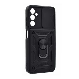 Defender szilikon telefonvédő (ütésállóság, tartógyűrű, kameravédő) FEKETE   Defender szilikon telefonvédő (ütésállóság, tartógyűrű, kameravédő) FEKETE