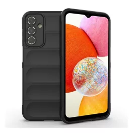   Szilikon telefonvédő (ütésállóság, kameravédő, 3D) FEKETE