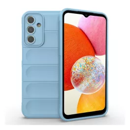   Szilikon telefonvédő (ütésállóság, kameravédő, 3D) VILÁGOSKÉK