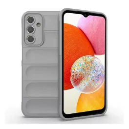   Szilikon telefonvédő (ütésállóság, kameravédő, 3D) VILÁGOSSZÜRKE