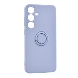Szilikon telefonvédő (tartógyűrű, mikrofiber plüss belső, mágneses, kameravédő) LILA   Szilikon telefonvédő (tartógyűrű, mikrofiber plüss belső, mágneses, kameravédő) LILA