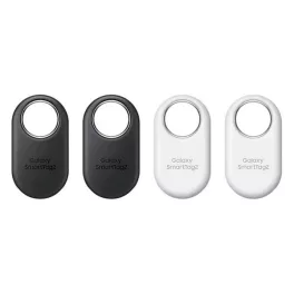   SAMSUNG SmartTag2 bluetooth nyomkövető 4db (kulcstartóra, táskára, autóba, valós idejű nyomkövetés) FEHÉR/FEKETE