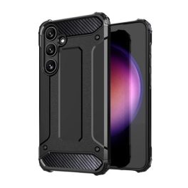 Defender szilikon telefonvédő (ütésállóság, légpárnás sarok, fémhatás) FEKETE   Defender szilikon telefonvédő (ütésállóság, légpárnás sarok, fémhatás) FEKETE