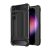 Defender szilikon telefonvédő (ütésállóság, légpárnás sarok, fémhatás) FEKETE