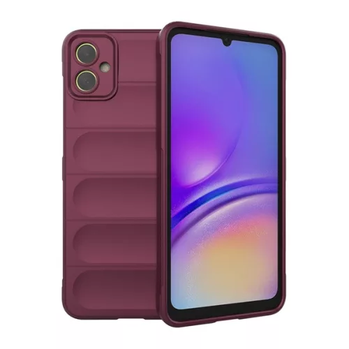 Szilikon telefonvédő (ütésállóság, kameravédő, 3D) BORDÓ