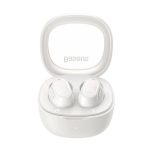 BASEUS BOWIE WM02 OS bluetooth fülhallgató SZTEREO (v5.3, TWS, extra mini + töltőtok) FEHÉR