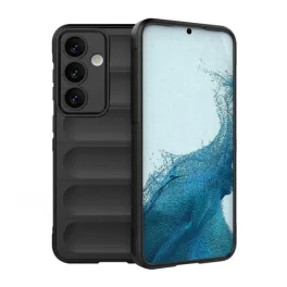   Szilikon telefonvédő (ütésállóság, kameravédő, 3D) FEKETE