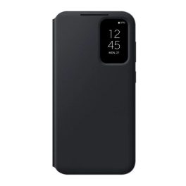  SAMSUNG tok álló (aktív FLIP, oldalra nyíló, Smart View Cover) FEKETE