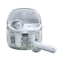 JBL TUNE FLEX GHOST EDITION bluetooth fülhallgató SZTEREO (v5.2, TWS, mikrofon, aktív zajszűrő, IPX4 + töltőtok) FEHÉR   JBL TUNE FLEX GHOST EDITION bluetooth fülhallgató SZTEREO (v5.2, TWS, mikrofon, aktív zajszűrő, IPX4 + töltőtok) FEHÉR