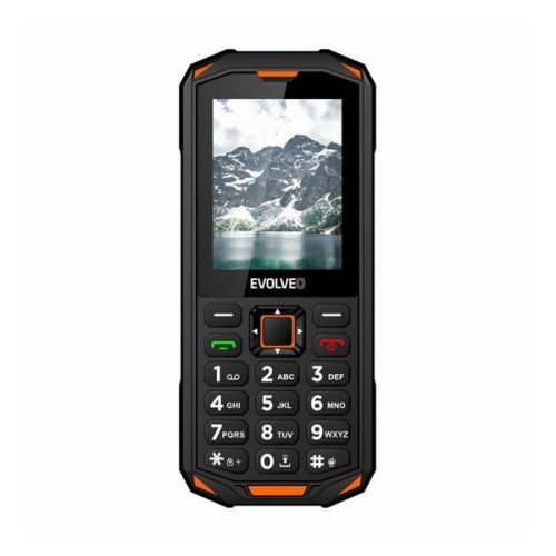 EVOLVEO Strongphone X5 mobiltelefon (Dualsim) FEKETE/NARANCSSÁRGA