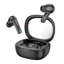 HOCO EQ6 bluetooth fülhallgató SZTEREO (v5.3, TWS, mikrofon + töltőtok) FEKETE   HOCO EQ6 bluetooth fülhallgató SZTEREO (v5.3, TWS, mikrofon + töltőtok) FEKETE