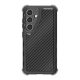Designed for SAMSUNG SHLDAir defender szilikon telefonvédő (erős ütésállóság, csúszásgátló, karbon) FEKETE