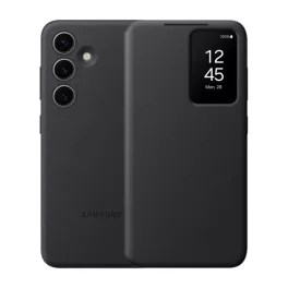   SAMSUNG tok álló (aktív FLIP, oldalra nyíló, Smart View Cover) FEKETE