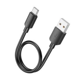   HOCO X96 adatkábel (USB - Type-C, 27W, PD gyorstöltő, 25cm) FEKETE