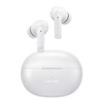 USAMS X-DON bluetooth fülhallgató SZTEREO (v5.3, TWS, mikrofon, zajszűrő + töltőtok) FEHÉR