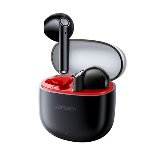 JOYROOM JPODS bluetooth fülhallgató SZTEREO (v5.3, TWS, mikrofon, IPX4, cseppálló + töltőtok) FEKETE