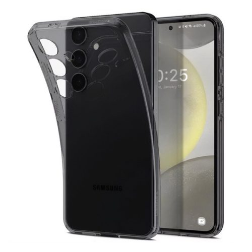 SPIGEN LIQUID CRYSTAL szilikon telefonvédő (ütésállóság, légpárnás sarok) SZÜRKE