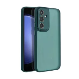   Szilikon telefonvédő (ütésállóság, akril hátlap, kameravédő) SÖTÉTZÖLD