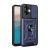 Defender szilikon telefonvédő (ütésállóság, tartógyűrű, kameravédő) SÖTÉTKÉK