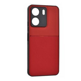 Szilikon telefonvédő (ütésállóság, mágneses, bőr hatású hátlap, csíkos) PIROS   Szilikon telefonvédő (ütésállóság, mágneses, bőr hatású hátlap, csíkos) PIROS