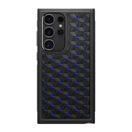   SPIGEN CRYO ARMOR szilikon telefonvédő (ütésállóság, légpárnás sarok, hatszög) FEKETE