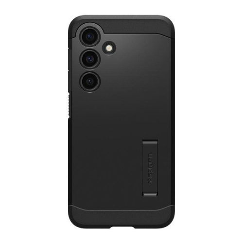 SPIGEN TOUGH ARMOR szilikon telefonvédő (ütésállóság, kitámasztó) FEKETE