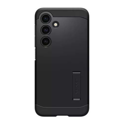 SPIGEN TOUGH ARMOR szilikon telefonvédő (ütésállóság, kitámasztó) FEKETE