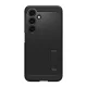 SPIGEN TOUGH ARMOR szilikon telefonvédő (ütésállóság, kitámasztó) FEKETE