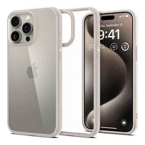 SPIGEN ULTRA HYBRID műanyag telefonvédő (ütésállóság, légpárnás keret) TITÁNSZÜRKE