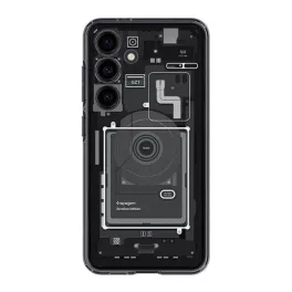  SPIGEN ULTRA HYBRID ZERO ONE műanyag telefonvédő (ütésállóság, légpárnás keret) SÖTÉTSZÜRKE