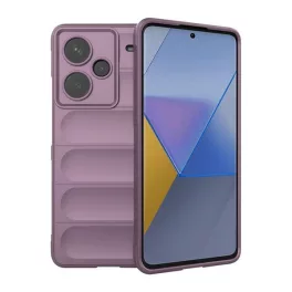   Szilikon telefonvédő (ütésállóság, kameravédő, 3D) LILA