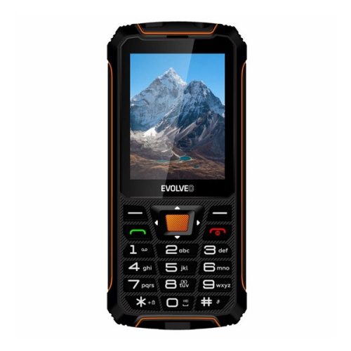 EVOLVEO Strongphone Z6 mobiltelefon (Dualsim) FEKETE/NARANCSSÁRGA